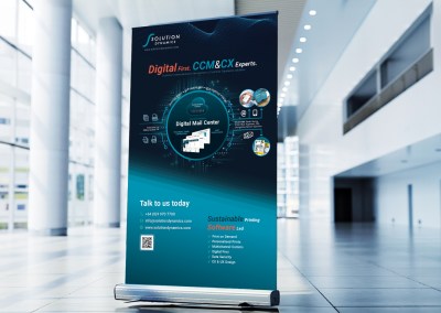 Pull up banner design